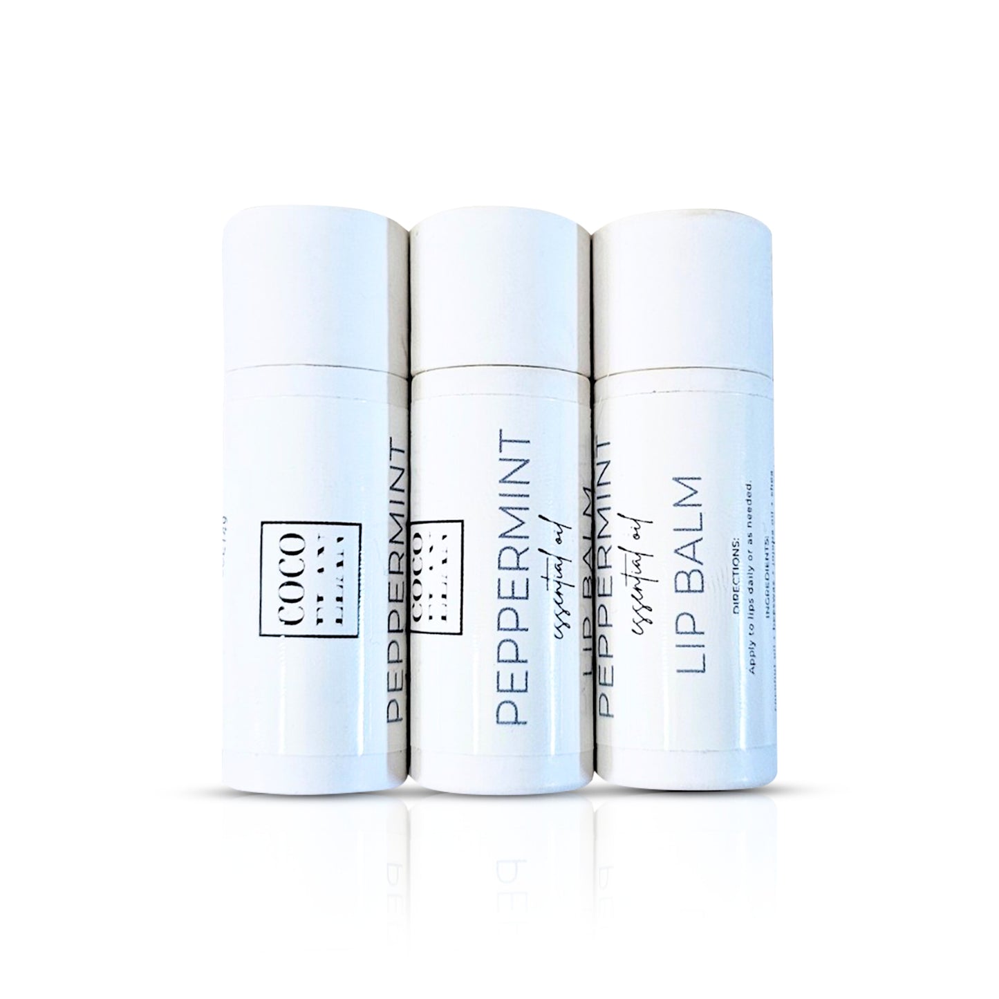 Peppermint EO Lip Balms