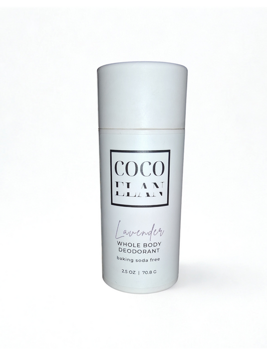 **Limited Edition Drop** Lavendar Essential Oil Whole Body Deodorant - Baking Soda Free